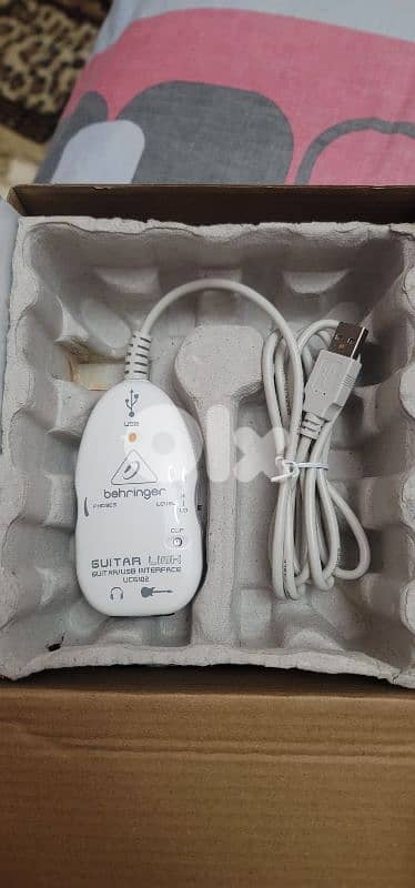 usb link guitar and any instrument to computer 0