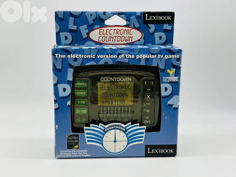 lexibook countdown electronic game oxford 0