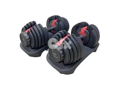 Adjustable Dumbells 24 kg pairs