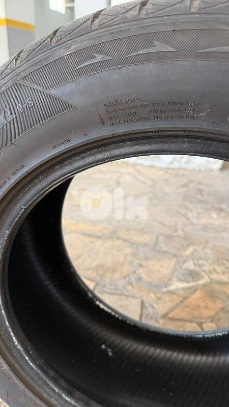 4 Tires 225/55R16 4