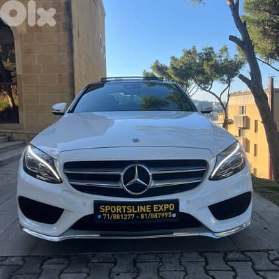 MB C300 4matic AMG Line 2018 45,xxx Miles Clean Carfax