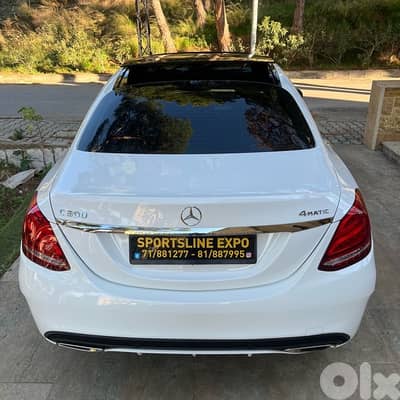 MB C300 4matic AMG Line 2018 45,xxx Miles Clean Carfax
