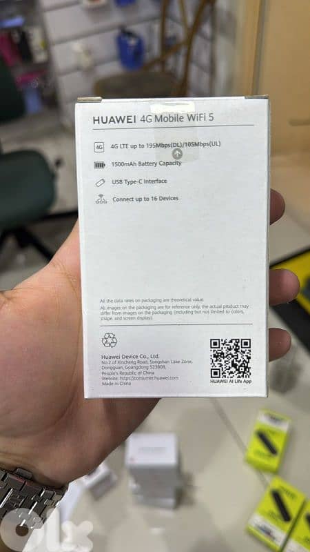 Huawei 4g mobile wifi 5 E5586-326 black 38$ 1