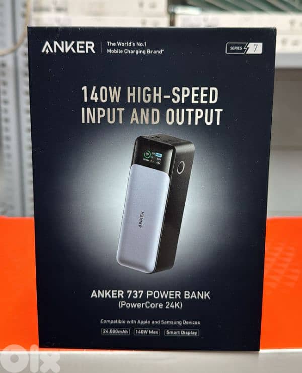 Anker 737 power bank (powercore 24k) 0