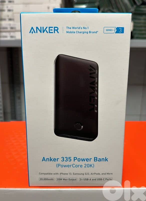 Anker 335 power bank (power core 20k)20000mah 0
