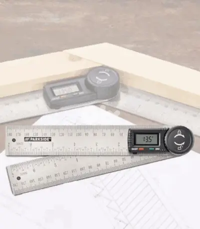 Parkside Digital Angle Meter, Ruler Angle Finder /4$ delivery