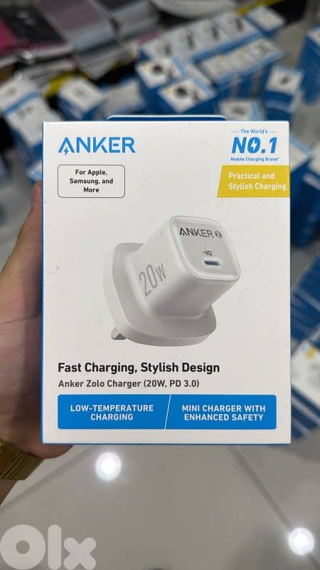 Anker zolo usb-c 20w 3pin white 0