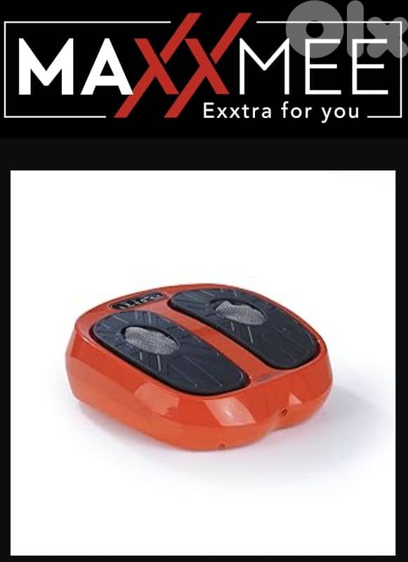 Maxxmee Massager 24 V, Black/Orange/4%delivery 3