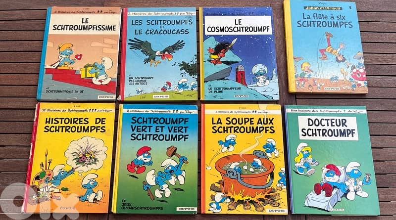 schtroumpfs 8 B. D. 1970’s 0