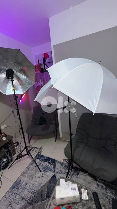 Complete Professional Studio Lighting Kit 6