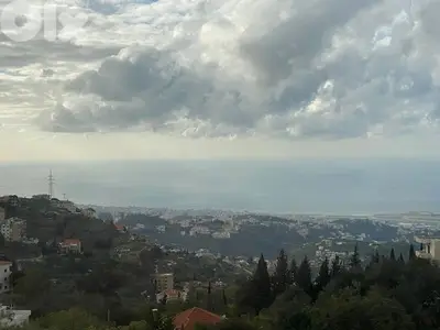 Sea view apartment for sale in Aaitat, Aley/ عيتات، عاليه