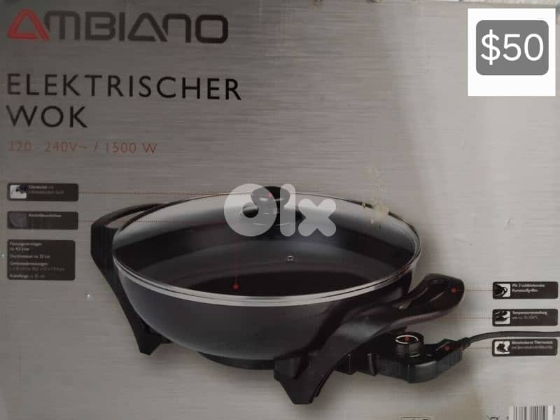 Ambiano Electric Pan 0