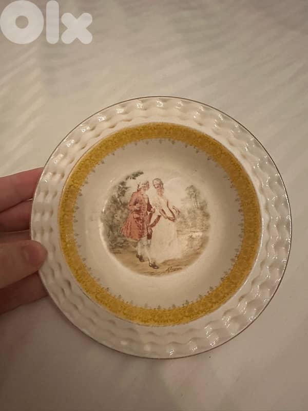 Antique 2 beautiful plates 0