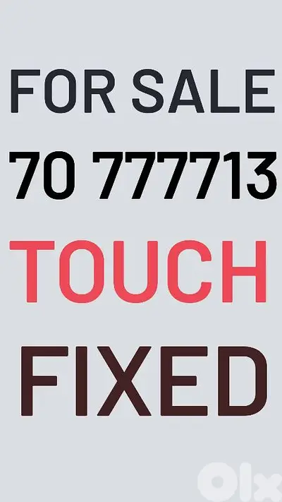 70 777713 Touch FIXED