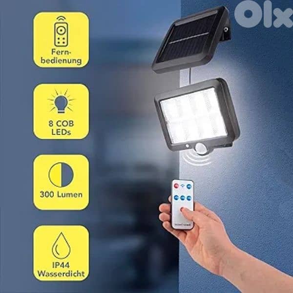 led solar spotlight with motion sensor 0