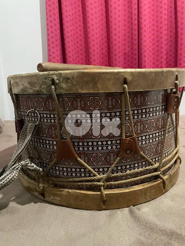 طبل خشب جوز 0
