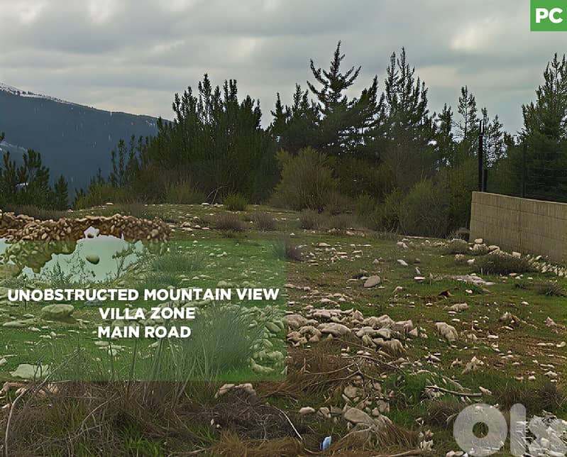 Unobstructed Mountain view, viila zone, zgharta, Behouita REF#PC130920 0