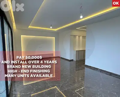 High End Finishing | Pay 50K & install in Bhamdoun/بحمدون REF#OK121467