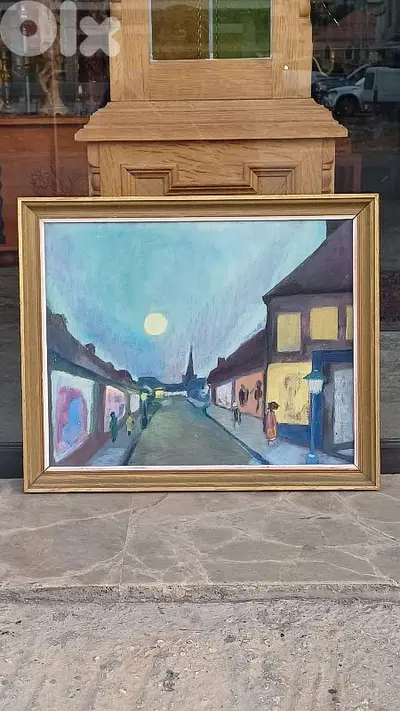 لوحة رسم زيتي اوروبية
