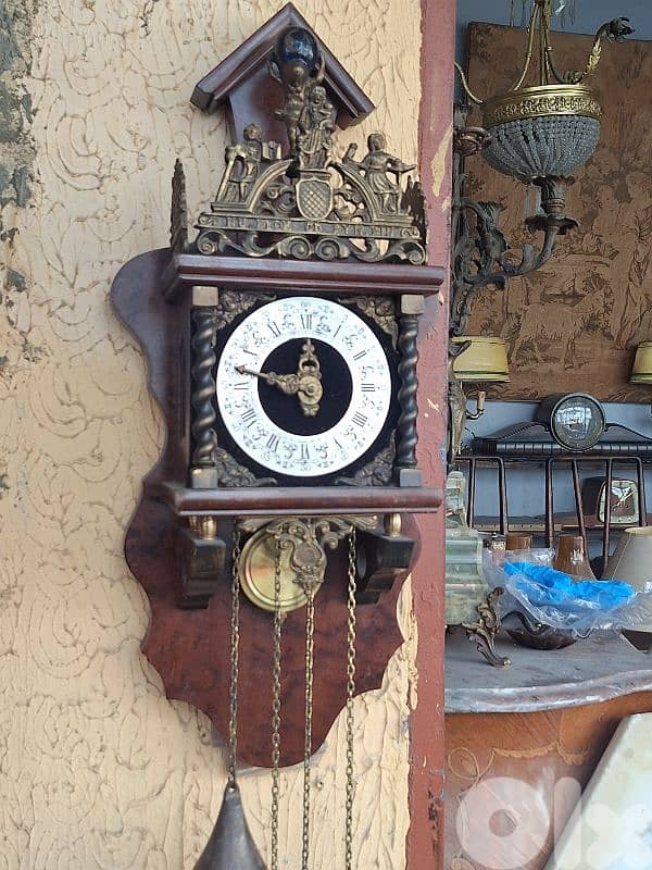 antique pendul wall clock 0