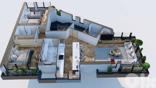 UNDER CONSTRUCTION PROJECT IN HAMRA AUB STREET (130SQ) , (AM-258)