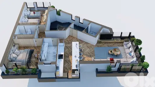 UNDER CONSTRUCTION PROJECT IN HAMRA AUB STREET (130SQ) , (AM-258)