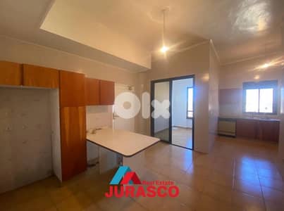 apartment for sale in kfarhbeb 300m with sea view/ شقة للبيع كفرحباب
