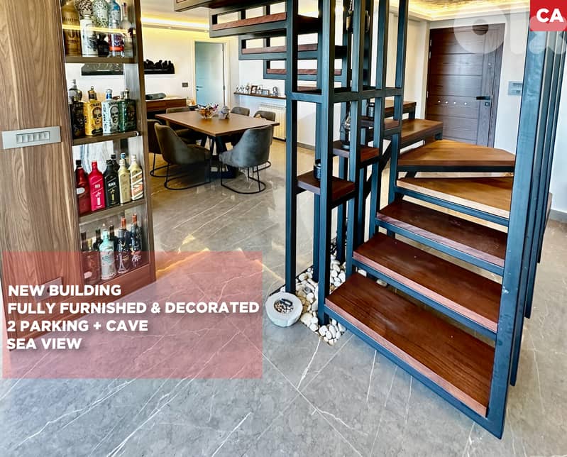 Fatqa | Sea view | Duplex | Fully Furnished & Decorated ! REF#CA130961 0