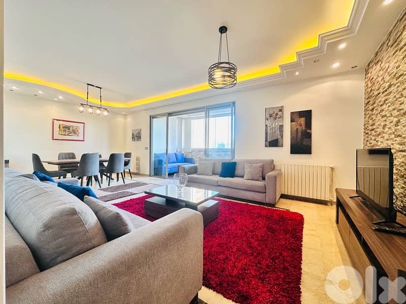 Furnished Apartment For Rent In Achrafieh 2 Bedrooms + Maid 0