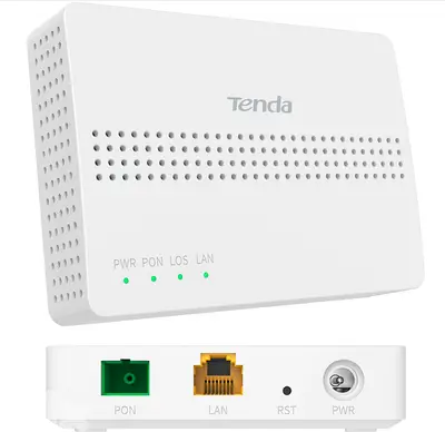 Tenda Gpon Single Port Xpon ONT Gigabit HG1-APC+UPC