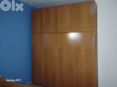 Bedroom closet & 2 cabinets & 3 beds
