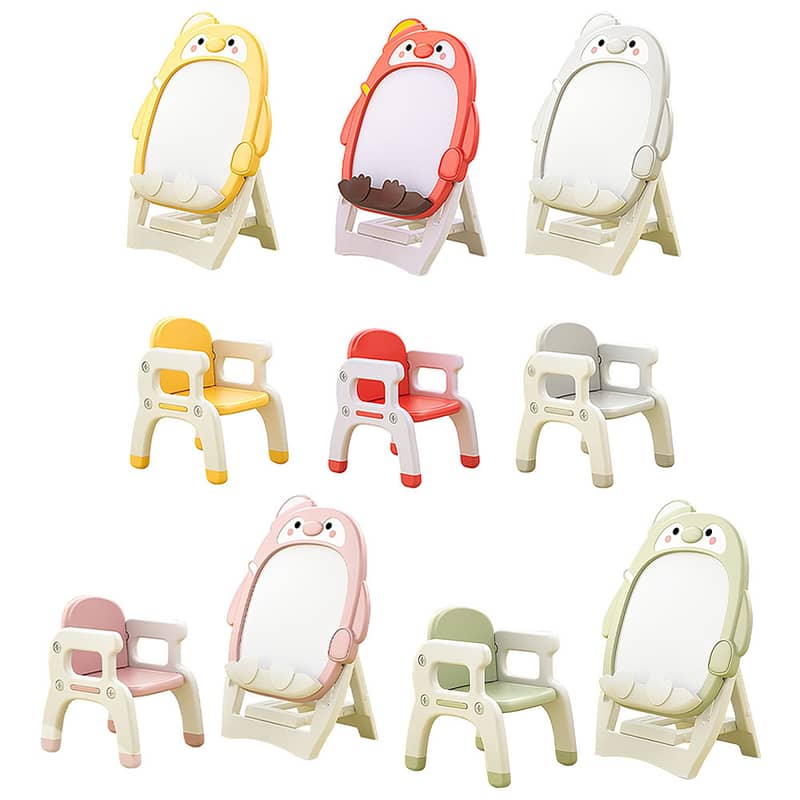 Kids Penguin Theme Whiteboard 2 Pcs Set - سبورة أطفال بتصميم بطريق 0