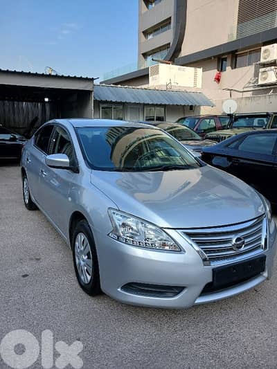 NISSAN SENTRA MODEL 2018 SILVER COMPANY SOURCE