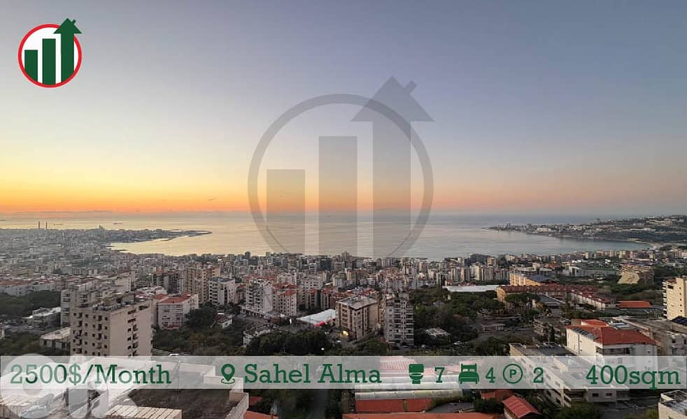 Fully Furnished Apartment For Rent In Sahel Alma!!! 0