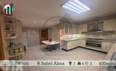 Fully Furnished Apartment For Rent In Sahel Alma!!!