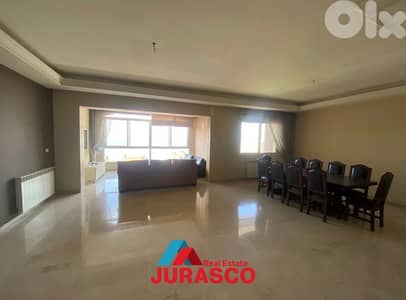 apartment in sahel alma 245m with sea view/ شقة للبيع ساحل علما