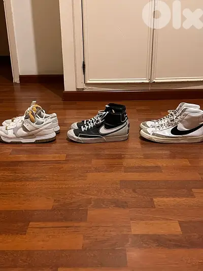 (3 shoes for only 120!) Nike all original size 46 for sale