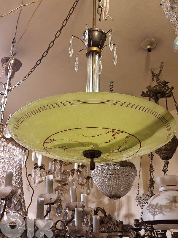 Mid-century modern chandelier 2