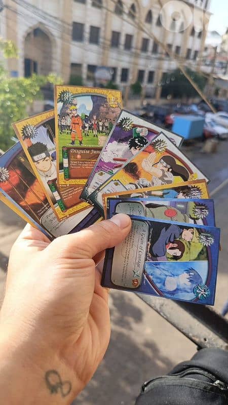 Naruto game collectible cards 1