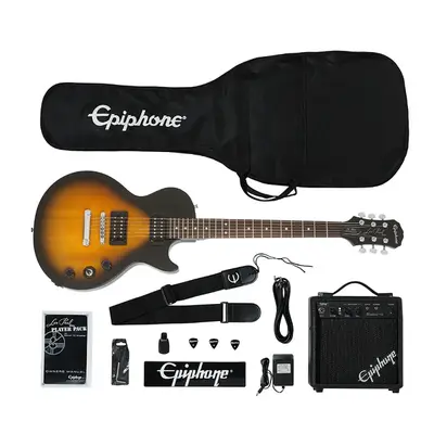 Epiphone Les Paul Player Pack 220V, Vintage Sunburst