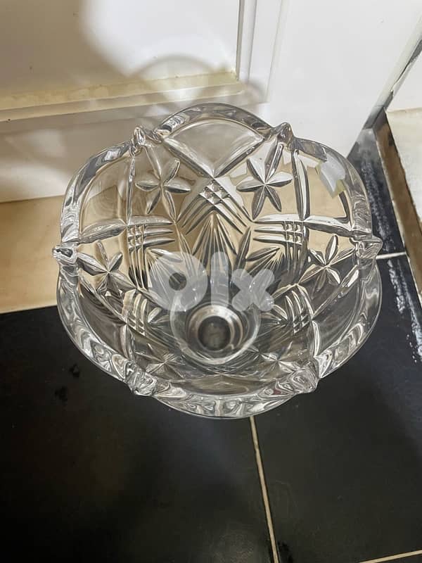 Heavy Glass Vase 2