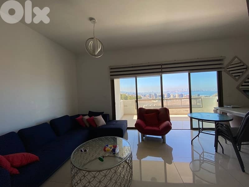 Spacious Apartemnt with open panoramic seaview for Sale in Dbayeh. 0