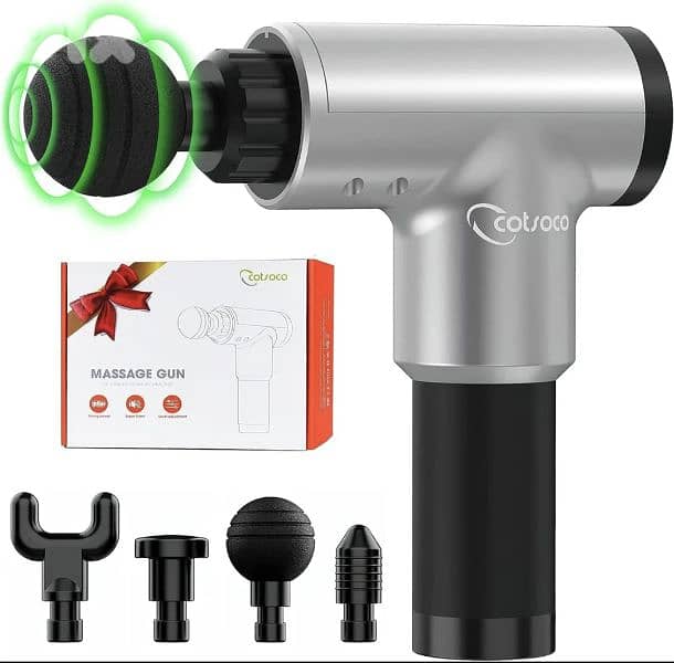 COTSOCO Massage Gun Deep Tissue,Percussion Muscle Massager_4$ delivery 0