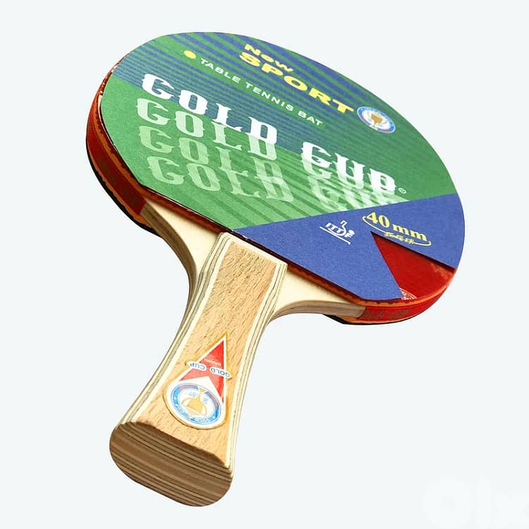 Gold Cup Table Tennis Bat 0