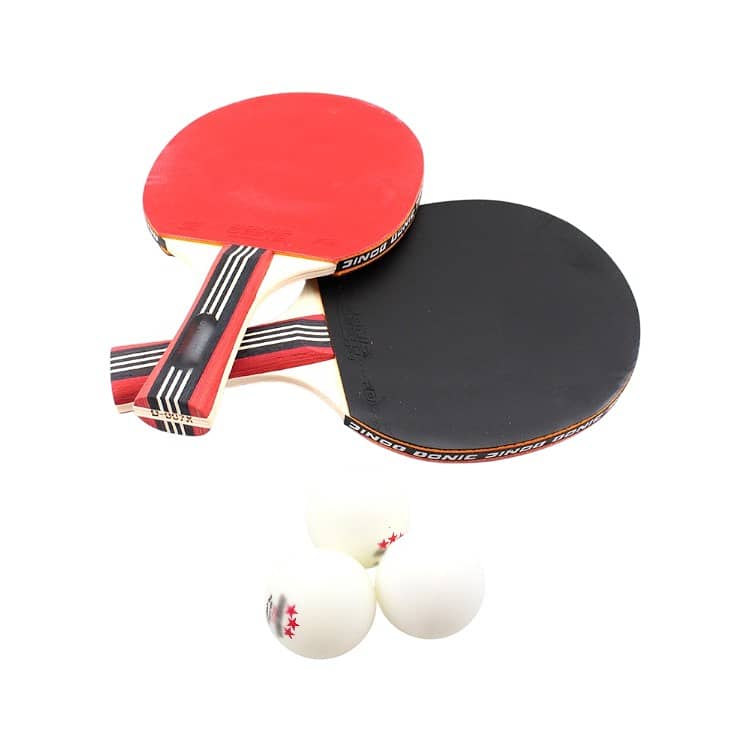 Rubber-faced Table Tennis Rocket 0