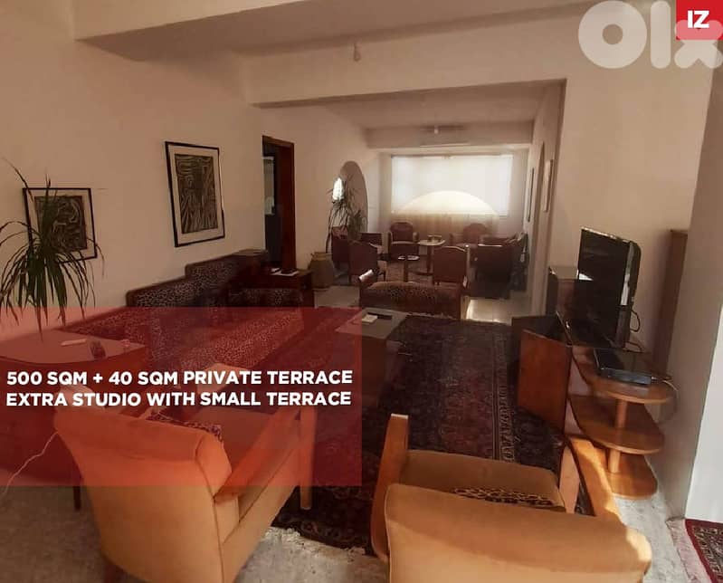 500 sqm Penthouse in Hamra/حمرا REF#IZ130728 0