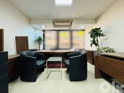 RAO26-4788 Furnished Office 110m2 for rent in Saifi, $ 1,250 cash