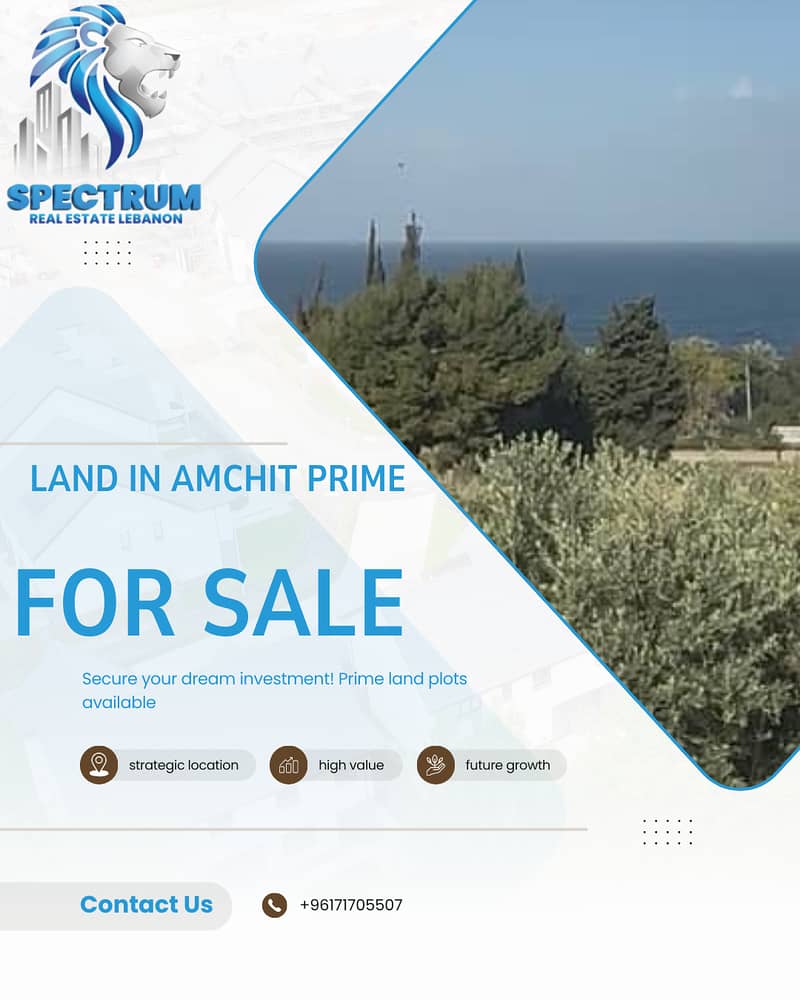 SEA VIEW LAND FOR SALE IN AMCHIT PRIME, ZONE 30/90, (JB-394) 0