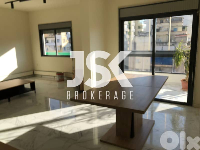 L20008 - Bright & Renovated 3-Bedroom Apartment For Rent in Achrafieh 0