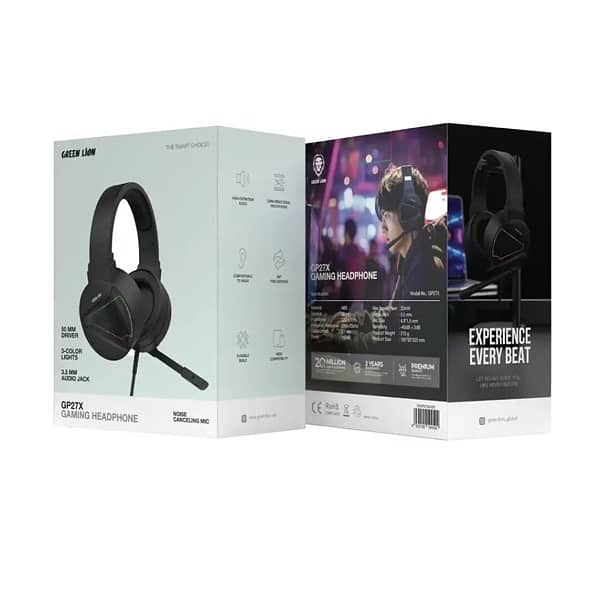 Green Lion GP27X Gaming Headphone 1